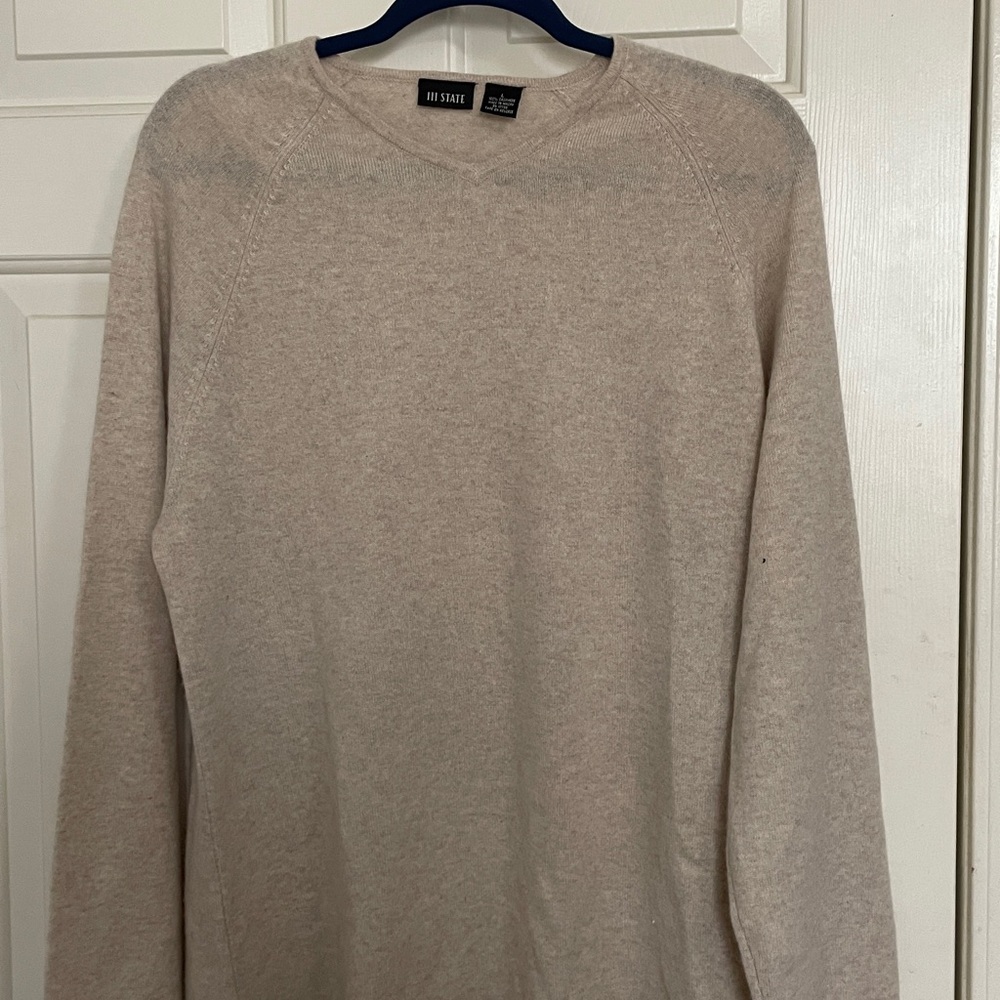 III STATE CASHMERE SWEATER